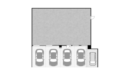 _京都市 ロードサイド・マンション下駄