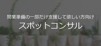 開業スポットコンサルティング