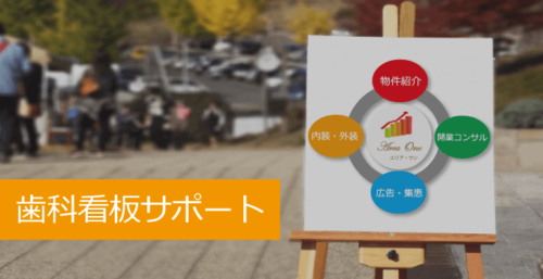 歯科医院開業の看板サポート